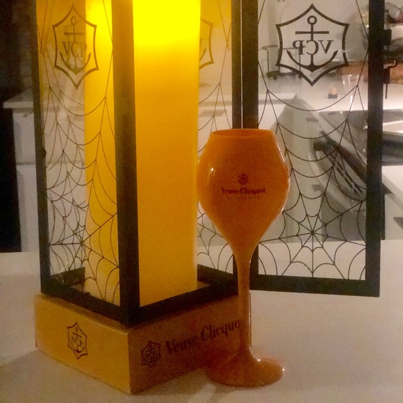 Veuve Clicquot lantern.